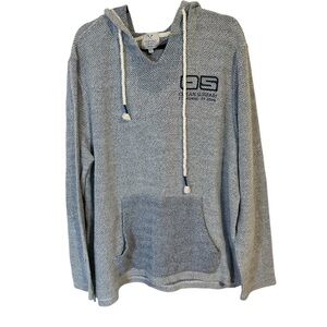 Vineyard Crew Oversized Hoodie with Drawstring, Kangaroo pocket, Ocean Surfari